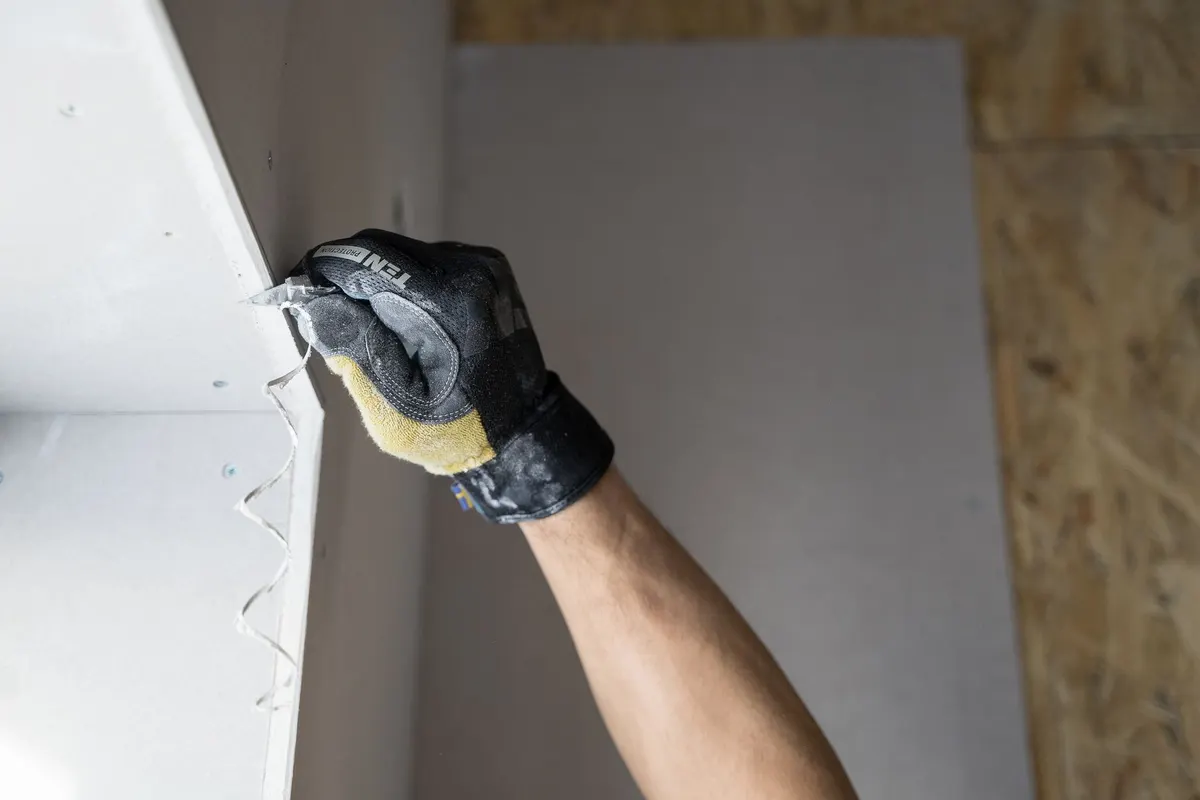 DIY project: patching small and medium drywall holes