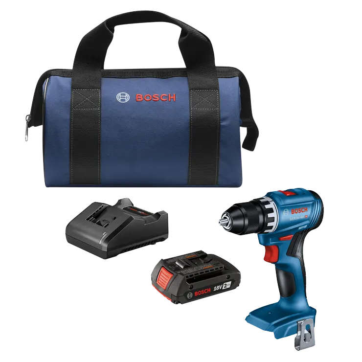 Bosch GSR18V-400B12 18V Brushless Cordless 1/2-Inch Drill/Driver Kit