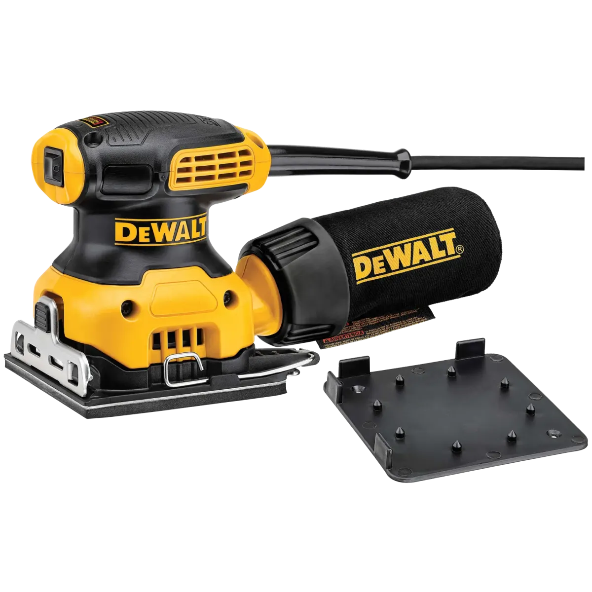 DeWalt DWE6411K 1/4-sheet corded palm grip sander